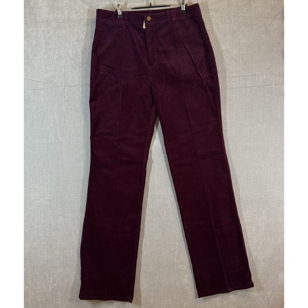 Vintage Sears Corduroy Pants Womens 20 Tall (Fits 34x36) High Rise Straight